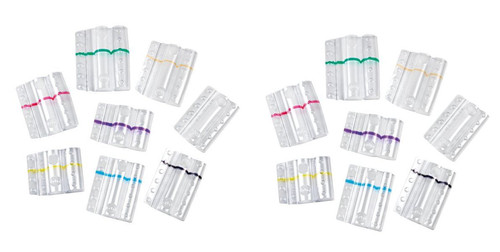 100 blister in pvc - cf.,