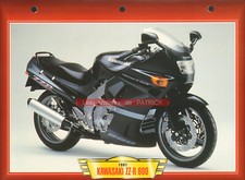 KAWASAKI ZZR 600 ZZ-R 1991 (1989-1992) : Fiche Moto #000555