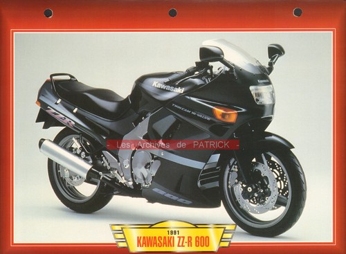 Kawasaki zzr 600 1991 - zz-r,