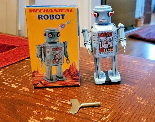 Tin windup mechanical walking - windup,