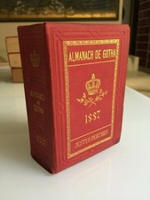 ALMANACH de Gotha 1887