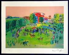 Raoul Dufy, Litografia COA originale museo numerata a mano firmata op