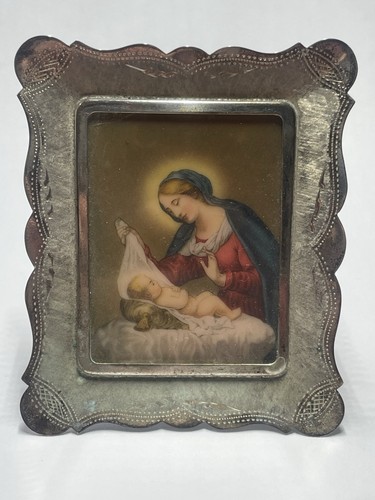 Cornice argento 800 madonna - argento,