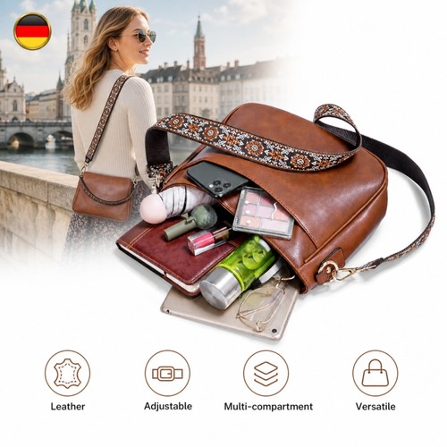 Borsa mano tracolla - mano, pelle