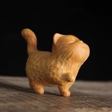 Statua MIniCat scolpita in