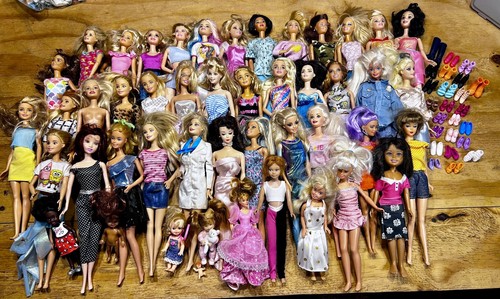 Barbie lotto bambole - barbie,