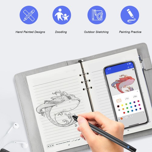 Smart writing set notebook - writing,