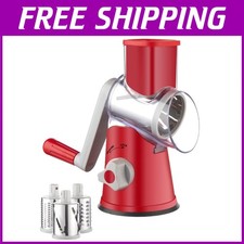 Grattugia manuale efficiente per verdure e formaggio con design facile da pulire