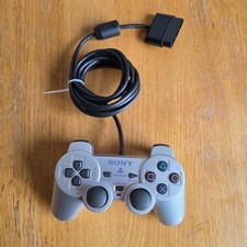 CONTROLLER PS2 Argento Originale per Sony Playstation 2 Joystick Pad Dualshock 2