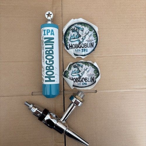 Hobgoblin beer tap - tap, and