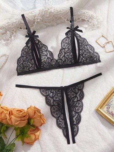 Set lingerie donna - , pizzo