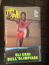 TELESETTE 1984 33 OLIMPIADI G.TOGNI MOLINO MARTINO DIANA EST LOLLOBRIGIDA TROISI