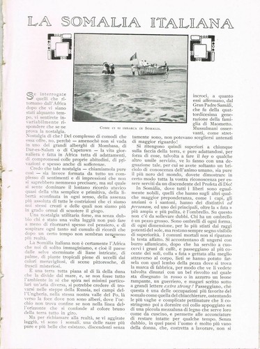 Cavicchioni la somalia - -,