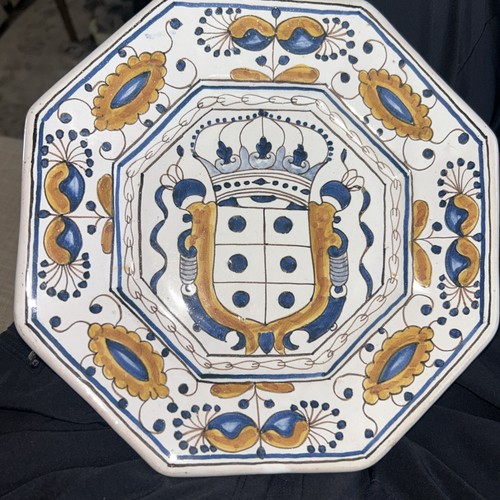 Antico piatto terracotta - in,