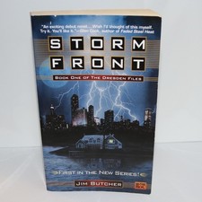 Storm Front Jim Butcher Signed