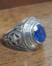 Anello argento college