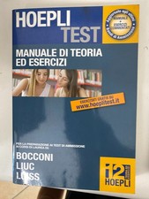 HOEPLI TEST, MANUALE DI TEORIA ED ESERCIZI - 2013