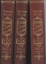 Dizionario della lingua italiana Tommaseo - Bellini. vol.1, I-II - vol. 2, I