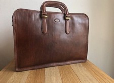 The Bridge Cartella Da Lavoro Borsa a Mano In Pelle Cuoio