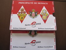 Serie divisionale ufficiale Monaco 2002 fdc