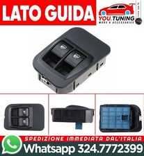 Pulsantiera✨Alzavetri LATO GUIDA Peugeot Qubo Nemo Fiat Fiorino,735461275, 6490