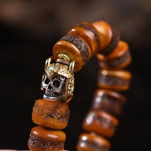 Bracciale perline tibetane - bracciale,