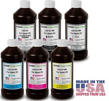500ml LED Curable UV Inks for