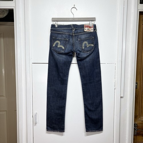Jeans evisu blu slim cotone - slim,
