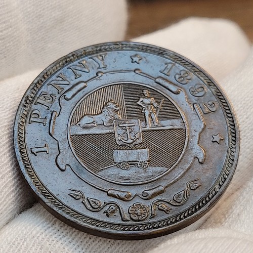 Moneta penny 1892 - un,
