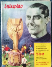 MONDIALI WORLD CUP CALCIO 1966 INTREPIDO FOTO DI TUTTI I CALCIATORI MEAZZA PELE'