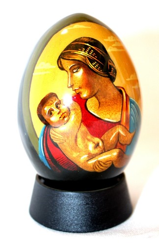Uovo religioso vintage