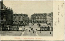 1906 torino vista - torino, piazza