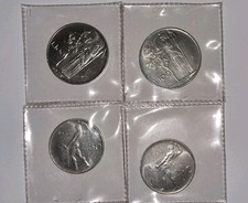 SET 1970 Italia Lire 100  + Lire 50 (Totale 4 Monete)