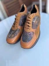 Scarpe Casual Alviero Martini Marrone chiaro in pelle e camoscio -- taglia 40 