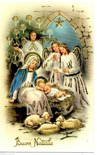 Zandrino natività con angeli - natività,
