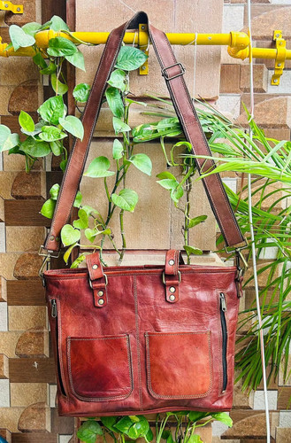 Borsa donna in vera - da, 16"