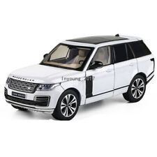 1/32 2022 Land Rover Range Rover Modellino Auto Pressofuso Giocattolo per Bambini Bianco