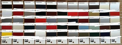 Campionario mazzetta colori