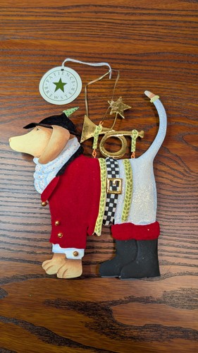 Bugler beagle latta ornamento - beagle,