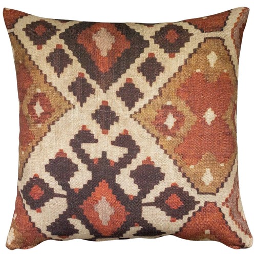 Cuscino kilim ikat stampato - ikat, in