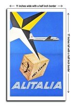 1956 Air Freight with Alitalia