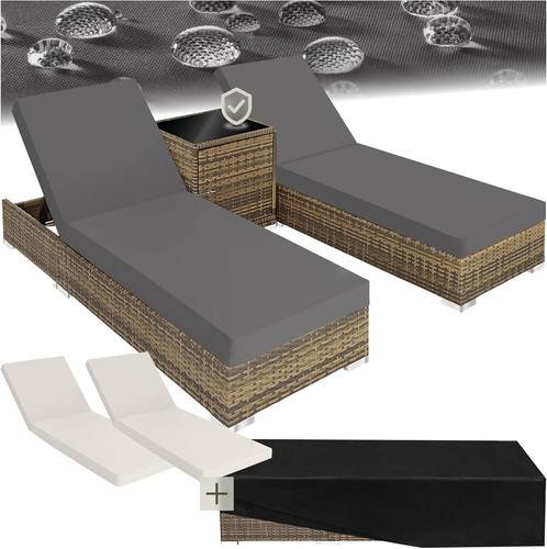 Set x lettino alluminio - ®,
