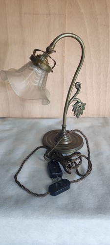 Lampe vintage laiton - , jour