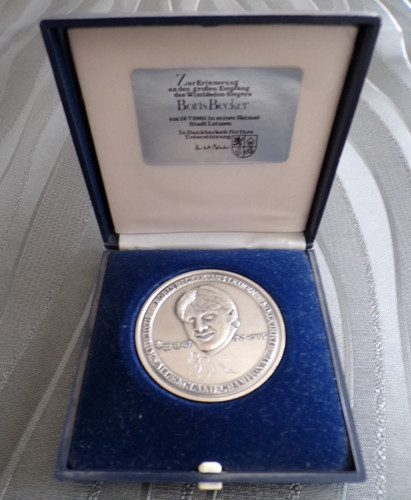 Medaille boris becker tennis - becker,