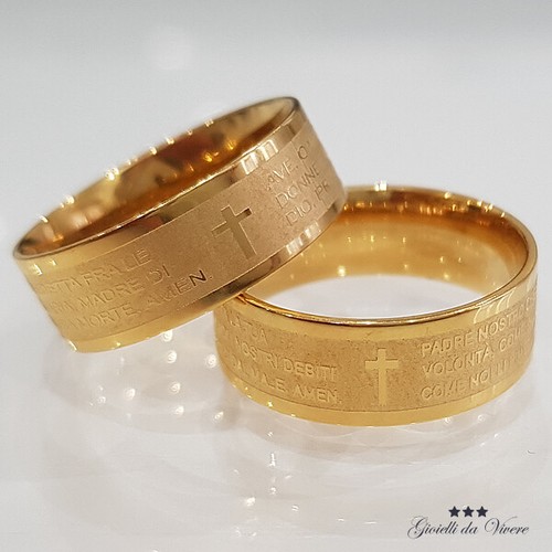 Anello italiano ave maria - ave,