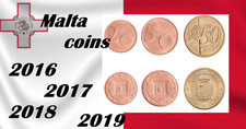Monete Malta 1 2 5 10 20 50