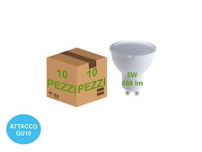 KIT 10 PEZZI FARETTO LAMPADINA