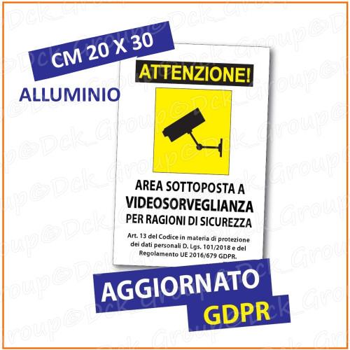 Cartello targa area - cartello,