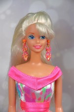 Barbie Riviera / Ruffle Fun 1994 + vestido colores + joyas # 7210 Mattel