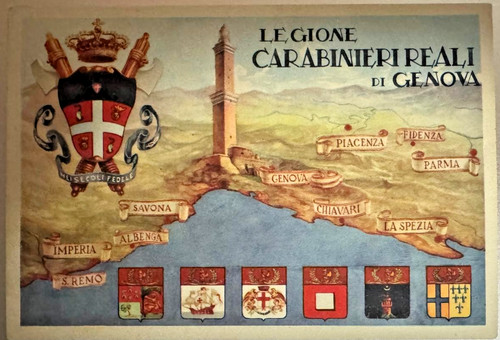 Cartolina legione carabinieri